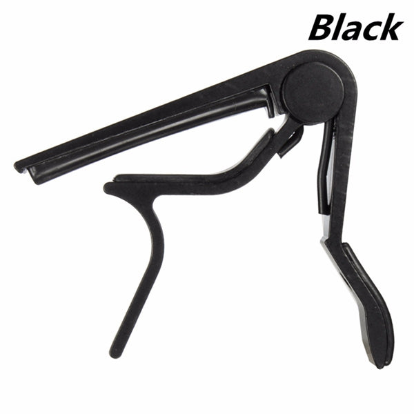 Acoustic Electric Guitar Metal Quick Release Change Trigger Tune Key Capo Clamp