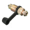 M10 x 1.0mm Motorcycle Brake Braking Caliper Bleed Screw Nipple with Dust Cap