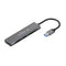 Blueendless HC501/HU501 Type-C/Type-A to USB3.0 5 in 1 USB Hub SD TF Card Reader Adapter Aluminum Alloy Extender Extension Connector for PC Laptop