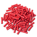 Red Insulated Butt Connector Electrical Crimp Terminal for 0.5-1.5 SQMM Cable