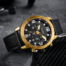 RUIMAS 595 Fashion Men Watch Chronograph 3ATM Waterproof Luminous Display Quartz Watch