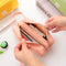 Bakeey W1 Kawaii Double Zipper Large Capacity Stationery Supplies Pencil Case Earphone USB Cable MP3 Memory Card Battery Digital Gadgets Organizer Storage Bag
