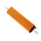 RX24 100W 300R 300RJ Metal Aluminum Case High Power Resistor Golden Metal Shell Case Heatsink Resistance Resistor