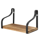 3Pcs Wall Shelf Floating Vintage Wooden Display Stand Storage Shelf  Rack