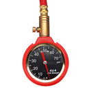 Tyre Deflator Rapid Tire Air Pressure Gauge Pointer Dial Valve Tool Kit