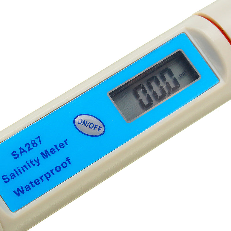 Wattson WS-SA287 0.1ppt Resolution Salinity Meter Waterproof PH Meter Pen for Aquaculture