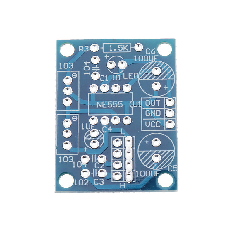 DIY NE555 Square Wave Signal Generator Pulse Generator Electronic Production Kits