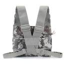 Radio Walkie Talkie Chest Pocket Harness Bag Backpack Holster Pouch Camouflage