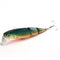 ZANLURE 4pcs/pack  Multi Colors 3 Sections Minnow Fishing Lure Floating Lures Hard Bait