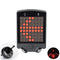 64 LED Wireless Remote Laser Bicycle Rear Tail Light Bike Turn Signals Safety Warning Light