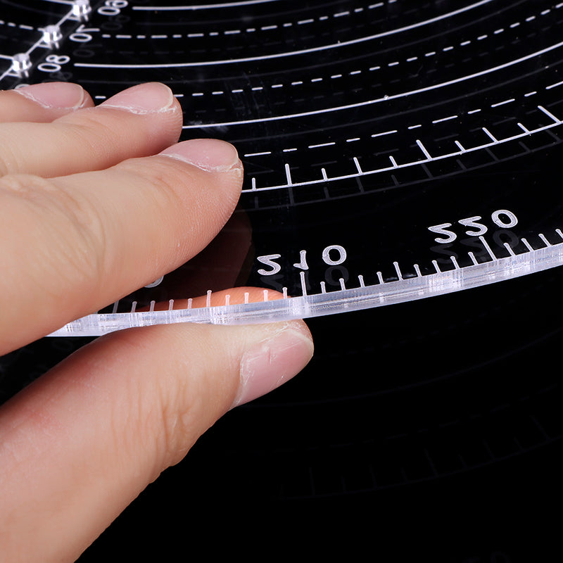 200mm/300mm Center Finder Tool Woodworking Compass for Woodturners Bowls Lathe Wood Turning Clear Acrylic Drawing Circles Diameter