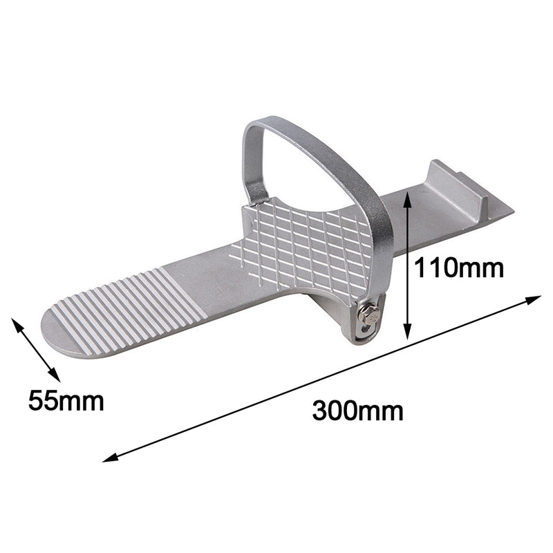 Aluminium Silverline Door & Board Lifter 300mm Home Door Lifter Drywall Foot Lifter