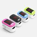 LED Fingertip SpO2 Pulse Oximeter Portable Blood Oxygen Saturation Monitor Heart Rate