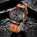 CRRJU 2215 Chronograph Casual Style Men Wrist Watch Luminous Display Quartz Watch