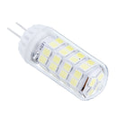 AC100-240V 4.5W No Strobe Ceramic G4 52LED Corn Light Bulb for Ceiling Chandelier Lamp Replacement