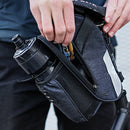 Waterproof 1.8L Capacity Cycling Saddle Bag Mountain Bike Taillight Bottle Cage Back Seat Cushion Saddlebags