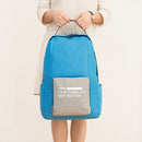 Outdoor Dacron Folding Bag Backpack Big Capacity Camping Hiking Travelling For Men Women