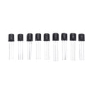 Transistor Assortment Kit BC337 BC327 2N2222 2N2907 2N3904 2N3906 S8050 S8550 A1015 C1815 10value 2000PCS Transistors Box Pack