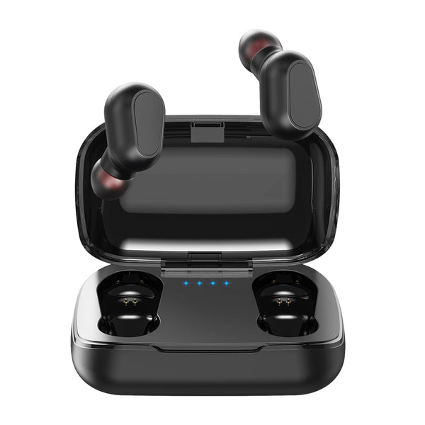 TOPK F22 TWS bluetooth 5.0 True Wireless Earphone LED Display Button Control Sports Headphones With Mic for Xiaomi Huawei