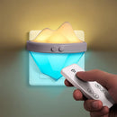 AC220V Iceberg LED Remote Control Night light Plug-in Dimmable Timer for Indoor Bedside Baby Room