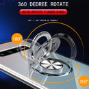 Bakeey Clear Ring Grip Stand Magnetic Adsorption Protective Case For Samsung Galaxy S10