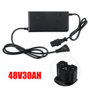 48V 30/40Ah Hydrochloride Smart Battery Charger For Electric Car