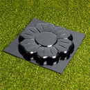 DIY Cement Paving Mould Floor Tile Pavement Mold Cement Brick Mold 40.5x40.5cm Black