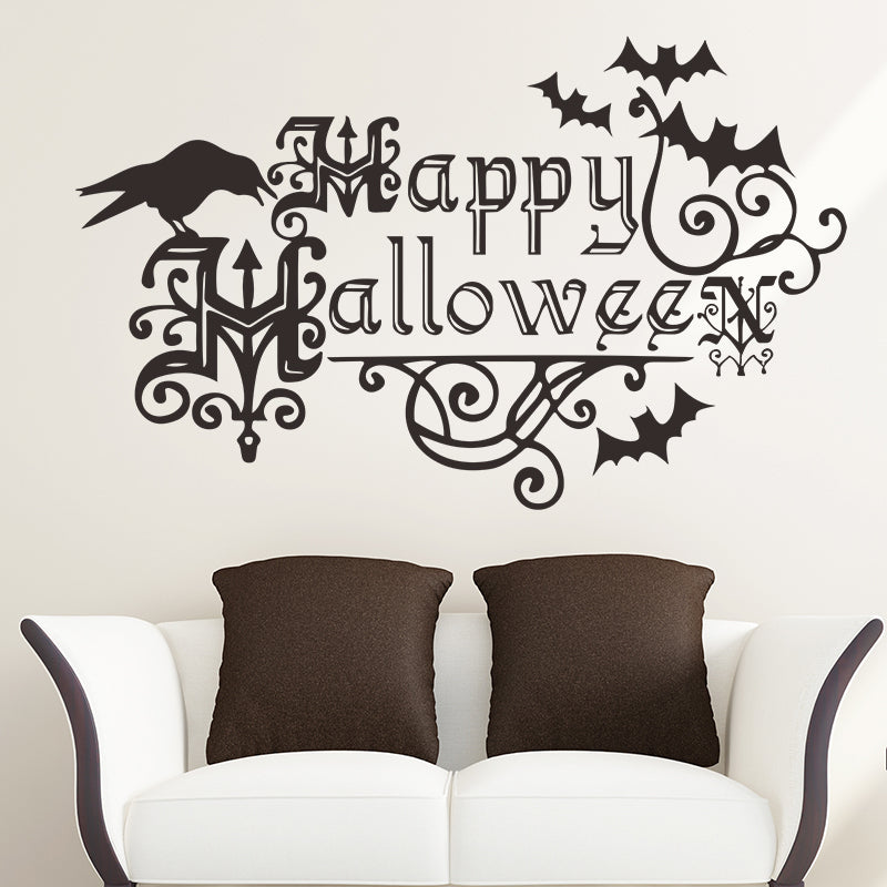 Miico FX3034 Halloween Sticker Creative Wall Sticker Removable Stickers For Room Decoration