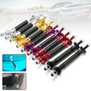 1 Pair Tail Strut Bar Carbon Fiber Adjustable Front Rear Splitter Bumper Protector Rod Support