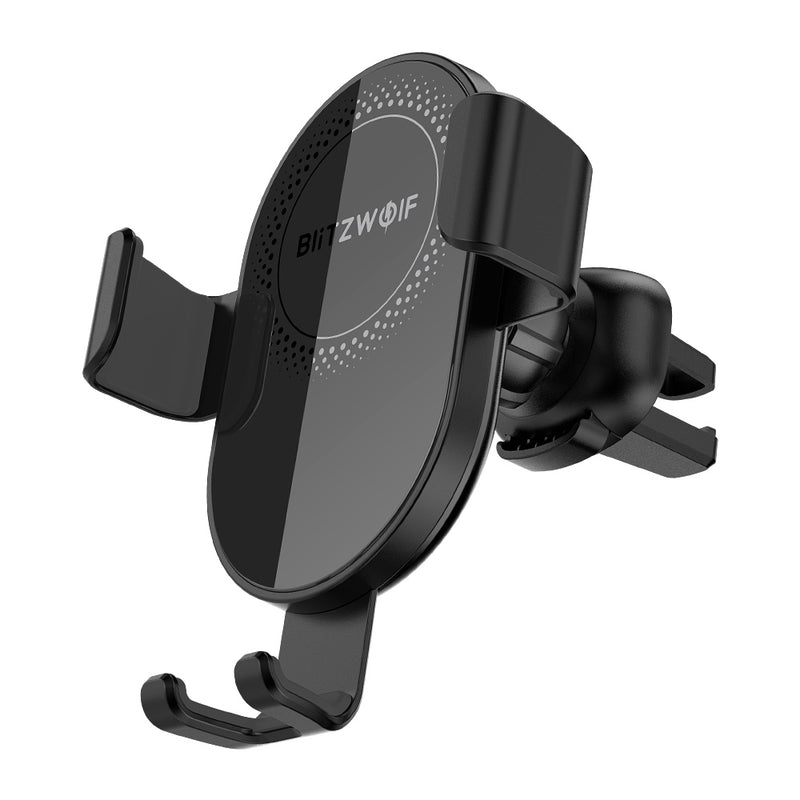 BlitzWolf BW-CW1 10W 7.5W 5W 360Rotation Qi Wireless Charger Car Phone Holder for iPhone 11 Pro XR X for Samsung S9 S10 for Xiaomi Huawei