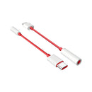 Oneplus Type C To 3.5mm Aux Audio Adapter Converter Cable For Oneplus 6T Xiaomi Mi 8 Pocophone F1