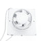 4 Inch ABS Exhaust Fan Ceiling Wall Mount Bathroom Kitchen Air Ventilation Low Noise Fan