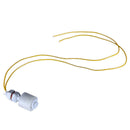 PP Liquid Water Level Sensor Horizontal Float Switch Down White