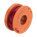 Grass Trimmer Head Spool Line String with Spool Coil Cap Cover for Worx WA0010 WG150 WG180