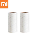 Xiaomi Jordan&judy Portable Creamy White Cleaning Sweater Sticky Roller Brush Cleaning Tool Travel Camping With 2 Pcs Sticky Paper