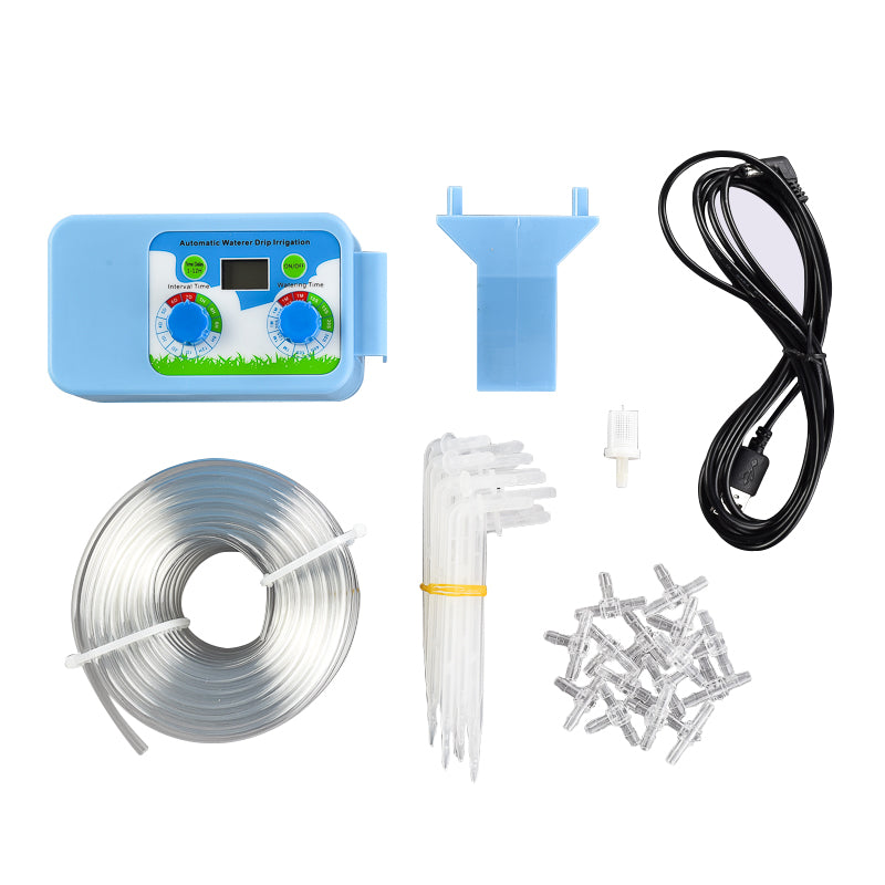Convenient Micro Irrigation Set Watering Flowers Automatic Controller Timer Electronic Timer Water Garden Home Office