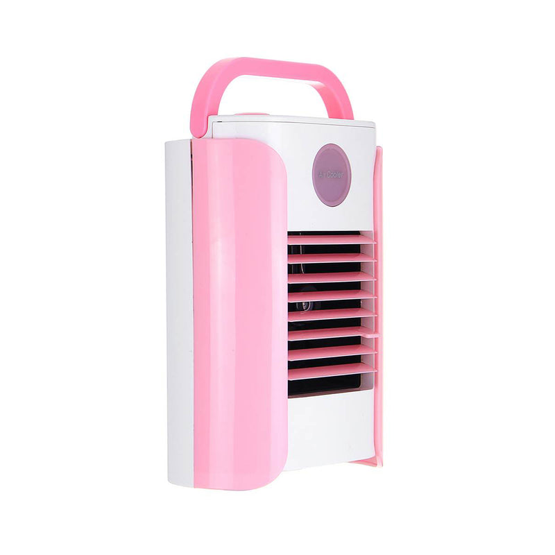 3 Gears Mini Air Cooling Fan USB Portable Air Conditioner Desk Table Fan Bluetooth/Broadcast