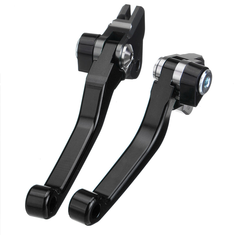 CNC Pivot Brake Clutch Levers For Kawasaki KX125 06-08 KX250 05-08 KX250F 05-12