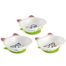 Ceramic Pet Bowl Large and Medium Size for Food and Water Pet Feeders Easy Clean with Free Placemat