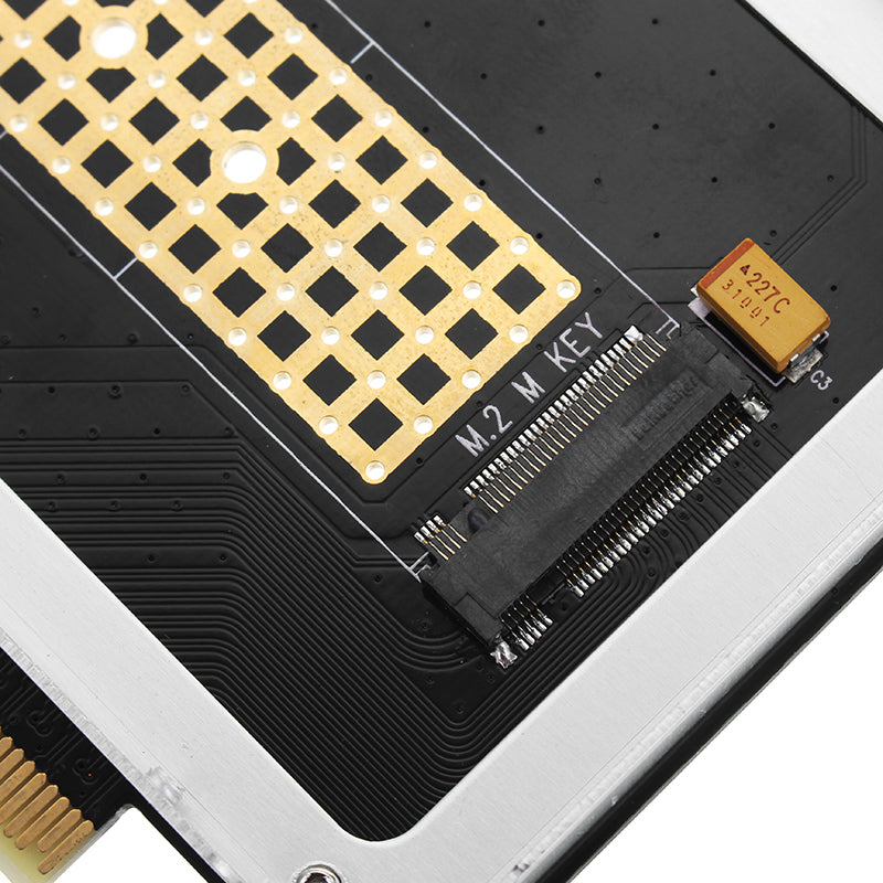 JEYI M.2 NVMe SSD NGFF To PCI-E 3.0 X4 Expansion Card Full Speed M Key Interface Card Support PCI-E