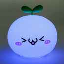 Grass Cartoon Colorful LED Night Light Color Changing Bedroom Bedside Desk Lamp