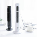 Loskii DX-66 Portable USB Mini Bladeless Tower Fan Desk Cooling Fan Computer Office Ventilateur
