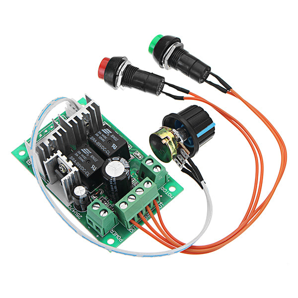 DC 5-30V 10A 300W PWM DC Motor Speed Regulator Speed Controller Support PLC 0-5V