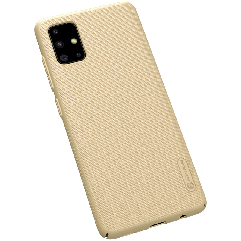 Nillkin Frosted Anti-Fingerprint Shockproof PC Hard Protective Case for Samsung Galaxy A51 2019