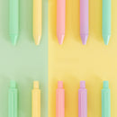 KACO K1015 5 Pcs/Box Macaron Candy Color Gel Pens 0.5mm Pen Refill Signing Pens For Students School Office