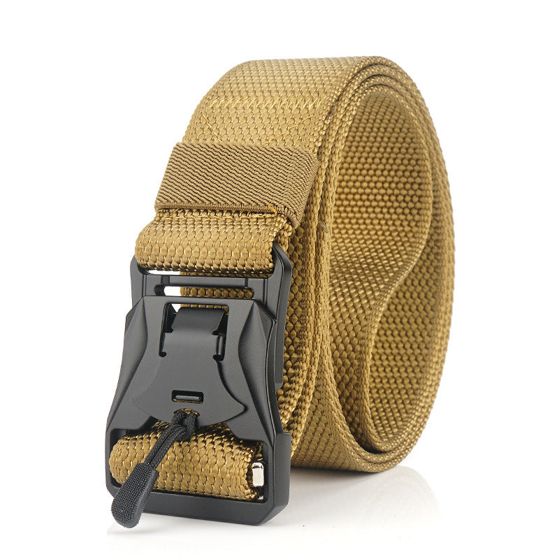ENNIU XX19 125cm Punch Free Magnetic Buckle Military Tactical Belt Zinc Alloy Quick Release Waist Belts 2019 Newest Style