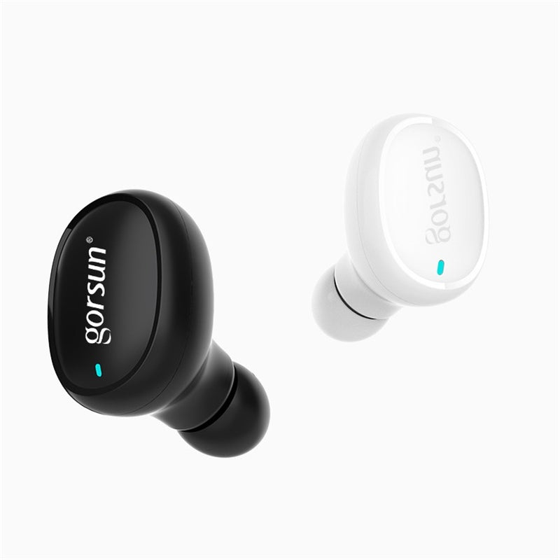 GORSUN V8 TWS bluetooth 5.0 Earphone HiFi Stereo Touch Control Portable Headphone with Dual Mic