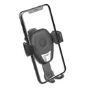 Universal 10W Qi Wireless Fast Charger Gravity Linkage Auto Lock Car Stand Phone Holder for iPhone X Xs