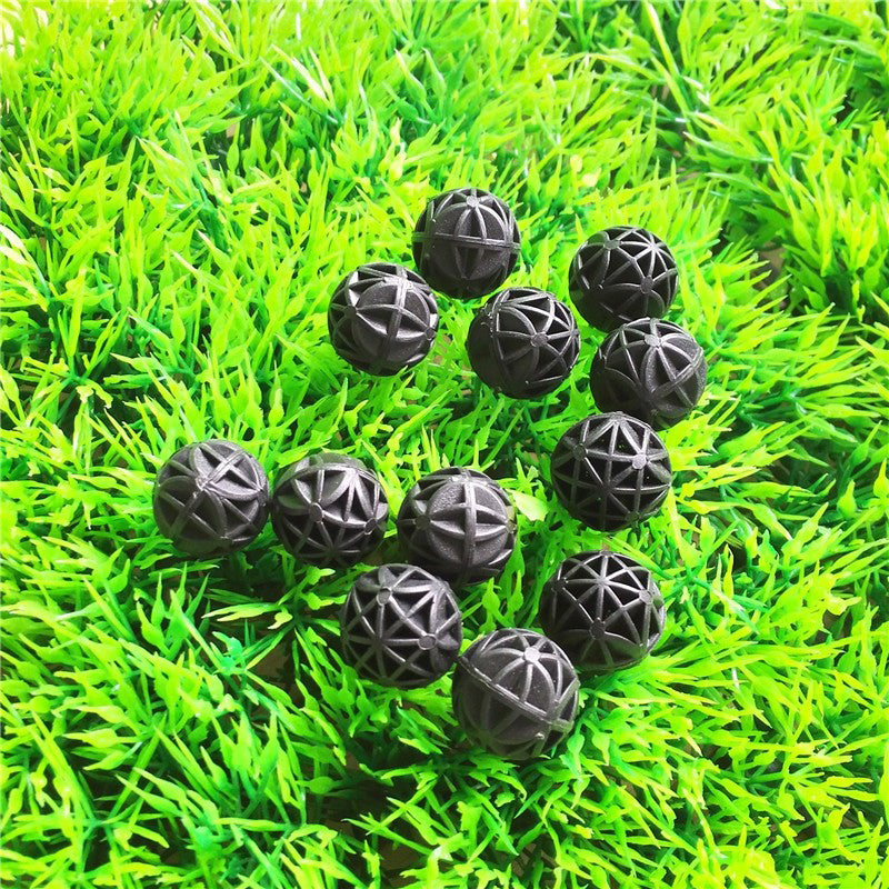 100 pcs 16mm Aquarium Bio Balls Filter Media Wet/Dry Koi Fish Tank Pond