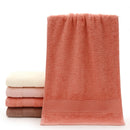 KCASA KC-X2 100% Cotton Solid Bath Towel Fast Drying Soft 10 Colors Thick High Absorbent